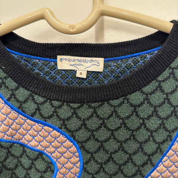 Opening Ceremony snake sweater size small - Picture 3 of 4